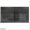 Aluminium Slat Boundary Fencing is easy to install and is constructed from powder coated rust free aluminium