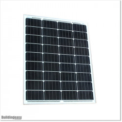 Monocrystalline half-cut solar panel 24V / 50W for Solar Power System
