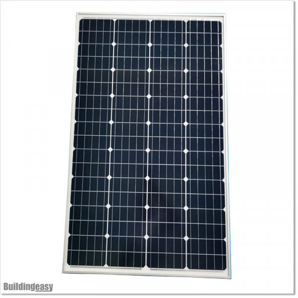 Monocrystalline solar panel 12V / 100W for Solar Power System