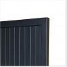 Gate is 4.3M wide and gate height is 1.8M. Gate fits 4.0M post gap