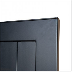 Gate is 4.3M wide and gate height is 1.8M. Gate fits 4.0M post gap