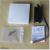 Wireless Push Button works on 433MHz. Works with all of our gate openers. No Battery inside push button