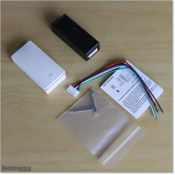 Wireless Push Button works on 433MHz. Works with all of our gate openers. Powered by 2032 Li- Battery (3V)