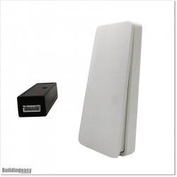 Wireless Push Button works on 433MHz. Works with all of our gate openers. Powered by 2032 Li- Battery (3V)