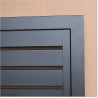 Gate is 1100mm wide (excluding hinge width) and height is 1815mm. Gate comes with Lock