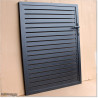 Gate is 1100mm wide (excluding hinge width) and height is 1515mm. Gate comes with Lock