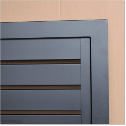 Gate is 1100mm wide (excluding hinge width) and height is 1215mm