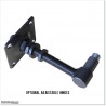 Pedestrian Tongue & Groove gate is 1.0M wide and gate height is 1.75M. Gate colour Pure White(RAL9010)