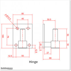 Aluminium Tongue and Groove Gate. Gate is 3.0M wide and gate height is 1.75M.