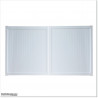 Aluminium Tongue and Groove Gate. Gate is 3.0M wide and gate height is 1.75M.