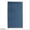Pedestrian Tongue & Groove gate is 1.0M wide and gate height is 1.75M. Gate colour RAL7016 (Anthracite Grey)