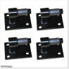 This louver gate is 6M wide and gate height is 1.75M. Gate colour is Matte Black.