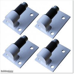 Aluminium Tongue and Groove Gate. Gate is 3.5M wide and gate height is 1.75M.