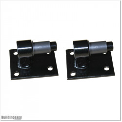 Pedestrian Tongue & Groove gate is 1.0M wide and gate height is 1.75M. Gate comes with a Lock