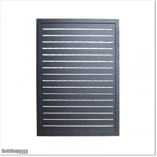 Gate is 1100mm wide (excluding hinge width) and height is 1215mm