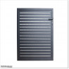 Gate is 1100mm wide (excluding hinge width) and height is 1215mm. Gate comes with Lock