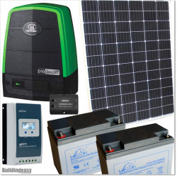 Heavy duty Centurion D10 Smart solar powered sliding gate opener