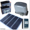 Medium duty solar powered sliding gate opener. Kit comes with 24V solar system