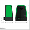 Heavy duty Centurion D10 Smart solar powered sliding gate opener