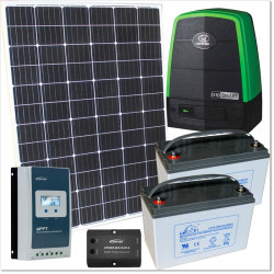 Heavy duty Centurion D10 Smart solar powered sliding gate opener
