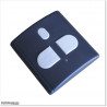 2-Command Radio Wall Button with garage door status query via small button