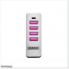 This remote control can be used with Sommer Base + Garage Door Opener.