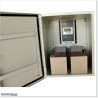 Metal wall mount enclosure 400 X 500 X 300 mm. IP 65 waterproof rating