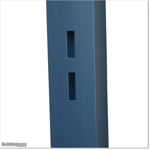 Aluminum Post 100 X 100 and 4.0mm wall thickness with holes made for Lock 1. Post is in Anthracite Grey colour