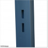 Aluminum Post 100 X 100 and 4.0mm wall thickness with holes made for Lock 1. Post is in Anthracite Grey colour