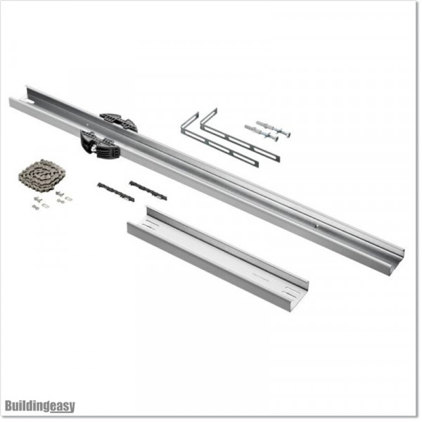 Additional Track Extension 1.1M for Sommer Base + / Pro + Garage Door Openers.