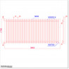 Sliding Finn Gate 3.8MX1.8M Gate is 3.8M wide and gate height is 1.8M