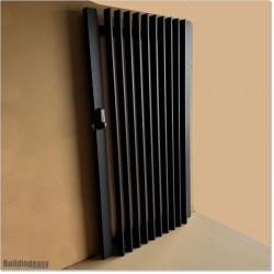 Finn Gate is 1000mm wide (excluding hinge gap) and 1750mm high. Gate comes with Button Lock and Stricker Bracket