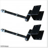 Gate is 1100mm wide (excluding hinge width) and height is 1515mm