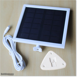 Video call to indoor monitor and smart phone. Open the gate from indoor monitor or smart phone