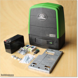 D3 SMART is a domestic operator designed to open and close sliding gates weighing up to 300kg