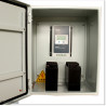Metal wall mount enclosure 400 X 600 X 400 mm. IP 65 waterproof rating