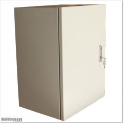 Metal wall mount enclosure 400 X 600 X 400 mm. IP 65 waterproof rating