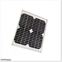 Polycrystalline  solar panel 12V / 10W