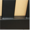 Pedestrian Tongue & Groove gate is 1.0Mm wide and gate height is 1.15M. Gate colour Matte Black (RAL9005)