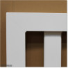 Pedestrian Tongue & Groove gate is 1.0Mm wide and gate height is 1.15M. Gate colour Pure White (RAL9010)
