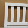 Pedestrian Tongue & Groove gate is 1.0Mm wide and gate height is 1.15M. Gate colour Pure White (RAL9010)