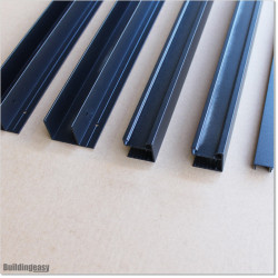 Aluminium slat fence spare parts for two ends