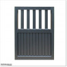 Pedestrian Tongue & Groove gate is 1.0Mm wide and gate height is 1.15M. Gate colour Matte Black (RAL9005)
