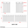5.8 M wide Aluminium Swing Gate with the Best Quality and For Best Price