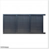 Sliding Slat Gate 4.3MX1.5M Gate is 4.3M wide and gate height is 1.5M