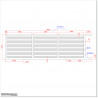 Sliding Slat Gate 4.8MX1.5M Gate is 4.8M wide and gate height is 1.5M