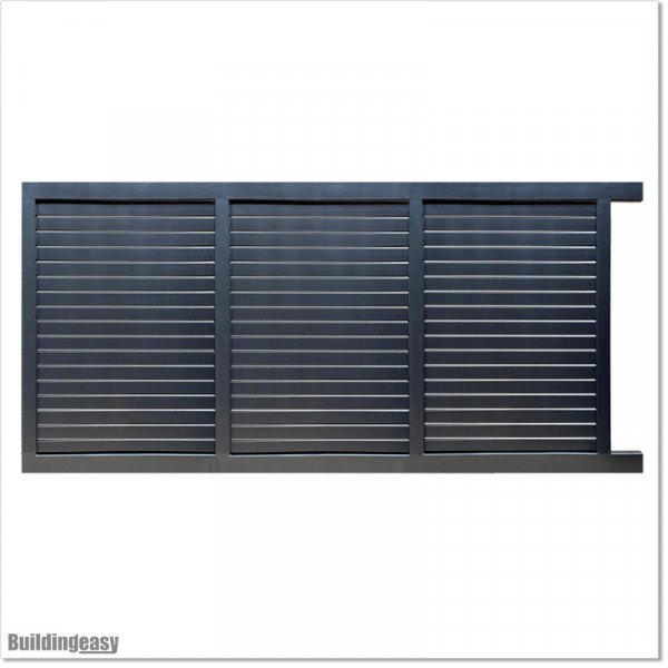 Sliding Slat Gate 4.8MX1.8M Gate is 4.8M wide and gate height is 1.8M