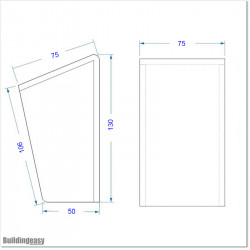 Small weather guard made out of transparent plastic. Can be used with keypads, switches, etc.