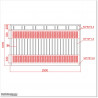 2.9M Wide Aluminium Single Swing Gate in Auckland black Colour.