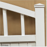 Aluminium Tongue and Groove Gate. Gate is 4.0M wide and gate height is 1.75M. Gate colour is Pure White (RAL9010)